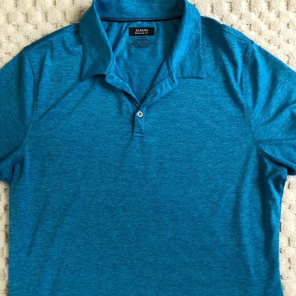 Aqua Teal short sleeve shirt
